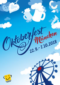 Oktoberfest München Plakat 2018